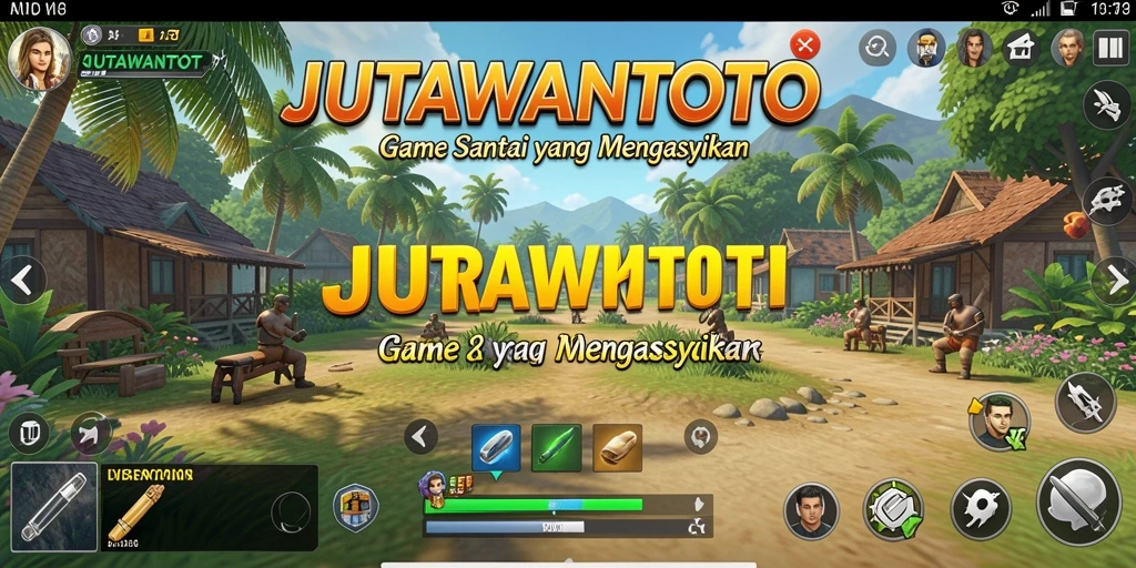 Tampilan gameplay seru dari JUTAWANTOTO yang mengasyikkan.