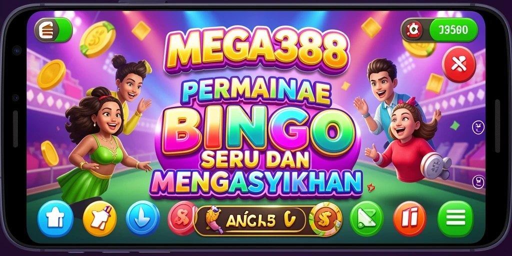 Tampilan gameplay memukau dalam permainan Bingo MEGA388.