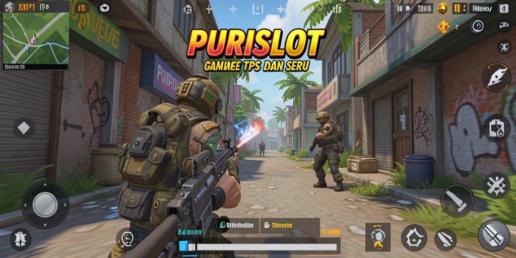 Tampilan gameplay seru dan mendebarkan dari PURISLOT.